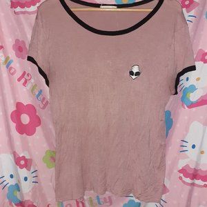 Pink Alien Shirt (M/L)